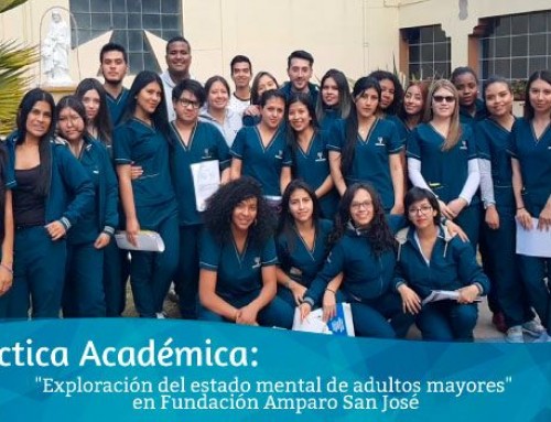 Práctica Académica «Exploración del estado mental de adultos mayores» en Fundación Amparo San José